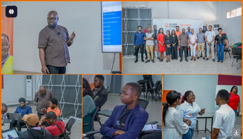 Orange Corners RDC : workshops sécurité, fiscalité et plan d’affaires