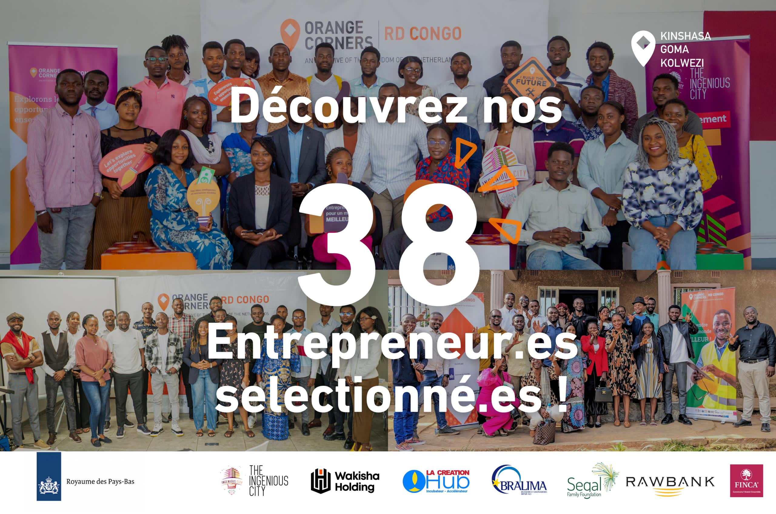 Sélection entrepreneurs Orange Corners