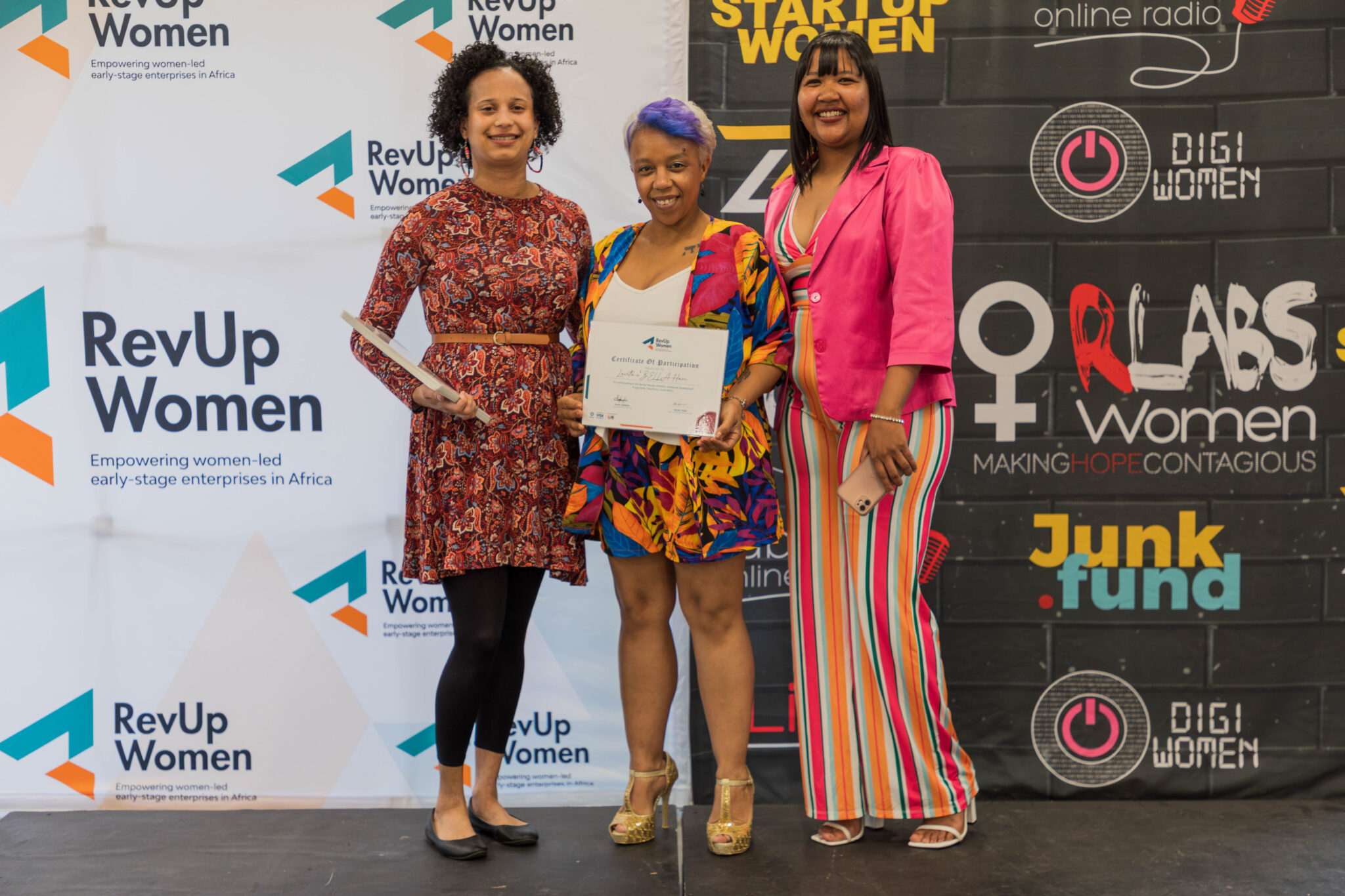 Cérémonie de graduation RevUp Women